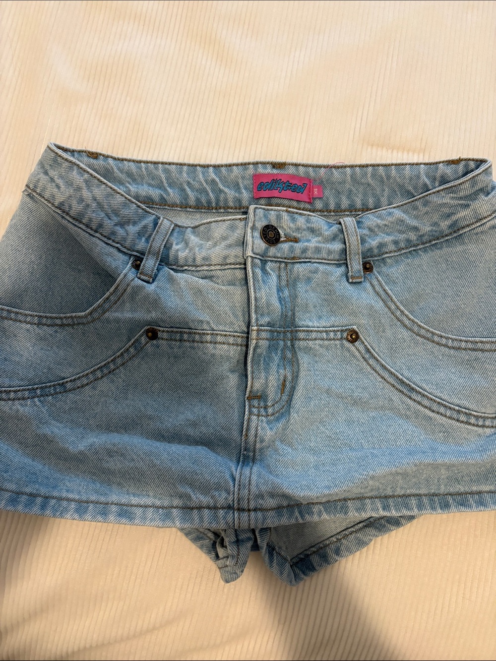 Edikted jean skirt